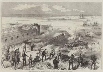 Siege Operations at Chatham, Attack by the Flying Bridge on the Redan